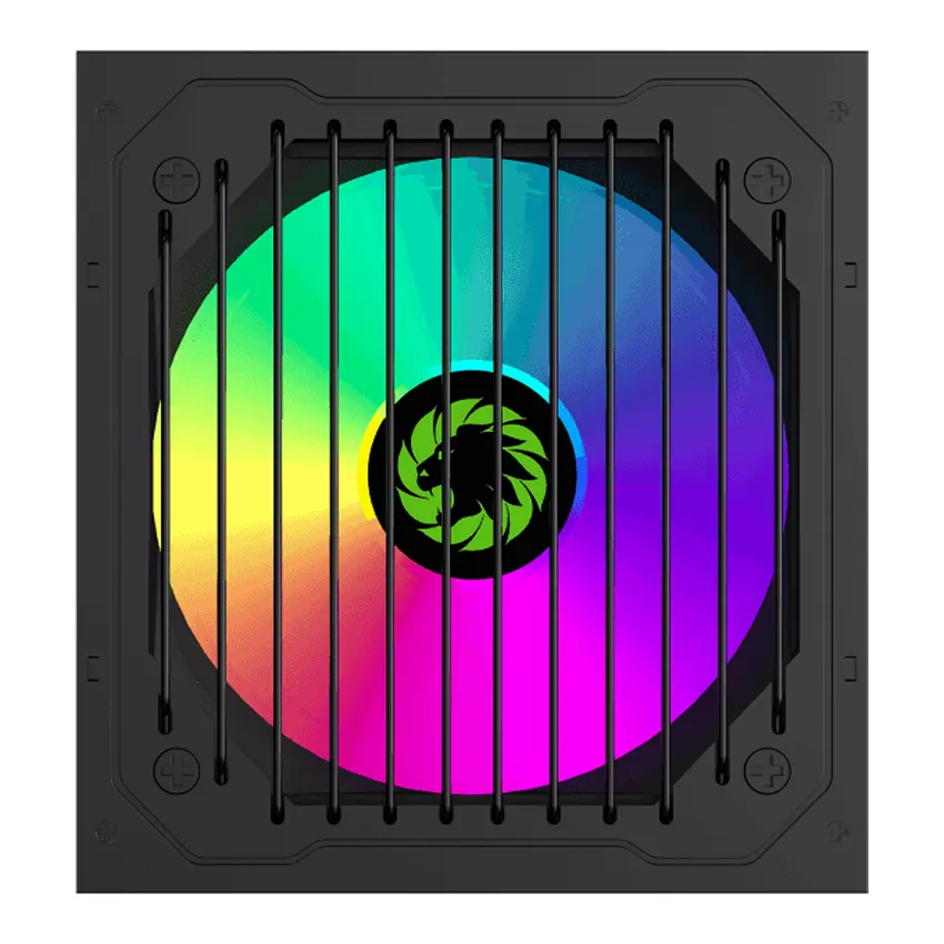 Fuente de alimentación semi modular GameMax VP-600-RGB-M, 600W, 80 PLUS Bronze