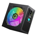 Fuente de alimentación semi modular GameMax VP-600-RGB-M, 600W, 80 PLUS Bronze