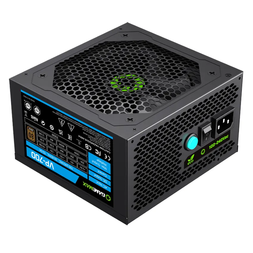 Fuente de alimentación GameMax VP-700, 700W, 80 PLUS Bronze