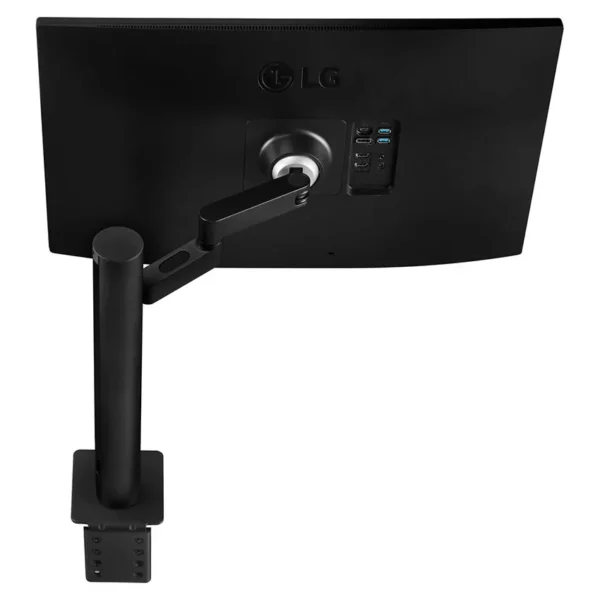 Monitor con brazo ergonómico LG 27QN880-B, 27", 75Hz, IPS, 2560x1440, 5ms, DisplayPort, HDMI, FreeSync