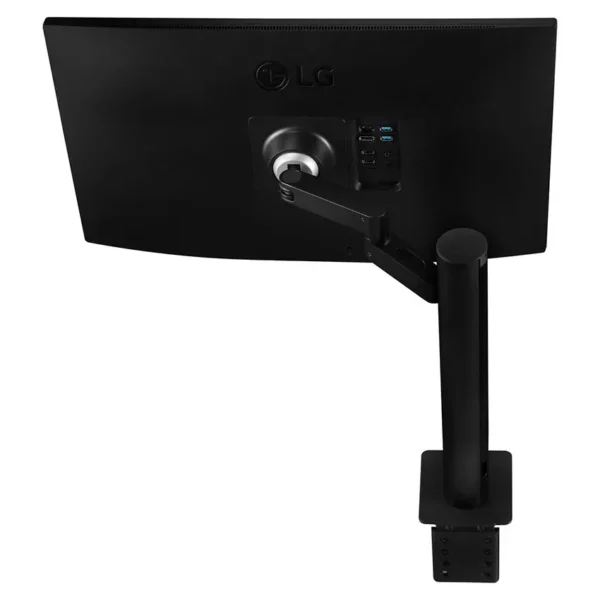 Monitor con brazo ergonómico LG 27QN880-B, 27", 75Hz, IPS, 2560x1440, 5ms, DisplayPort, HDMI, FreeSync