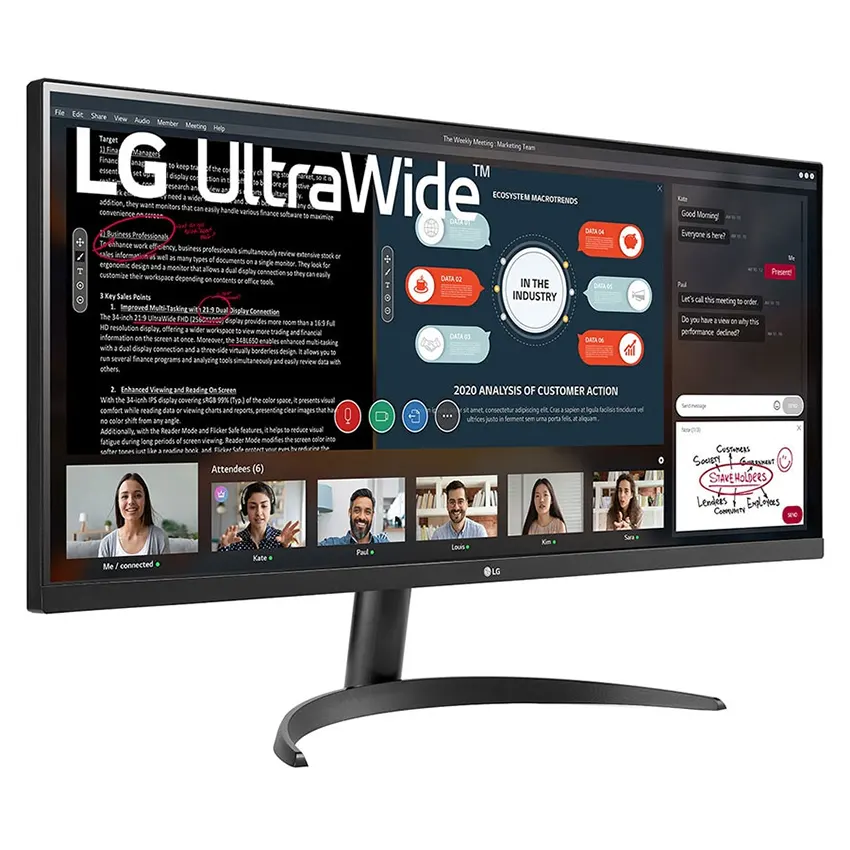 Monitor LG UltraWide 34WP500-B, 34", 75Hz, IPS, 2560x1080, 5ms, HDMI, FreeSync Monitor LG UltraWide 34WP500-B, 34", 75Hz, IPS, 2560x1080, 5ms, HDMI, FreeSync