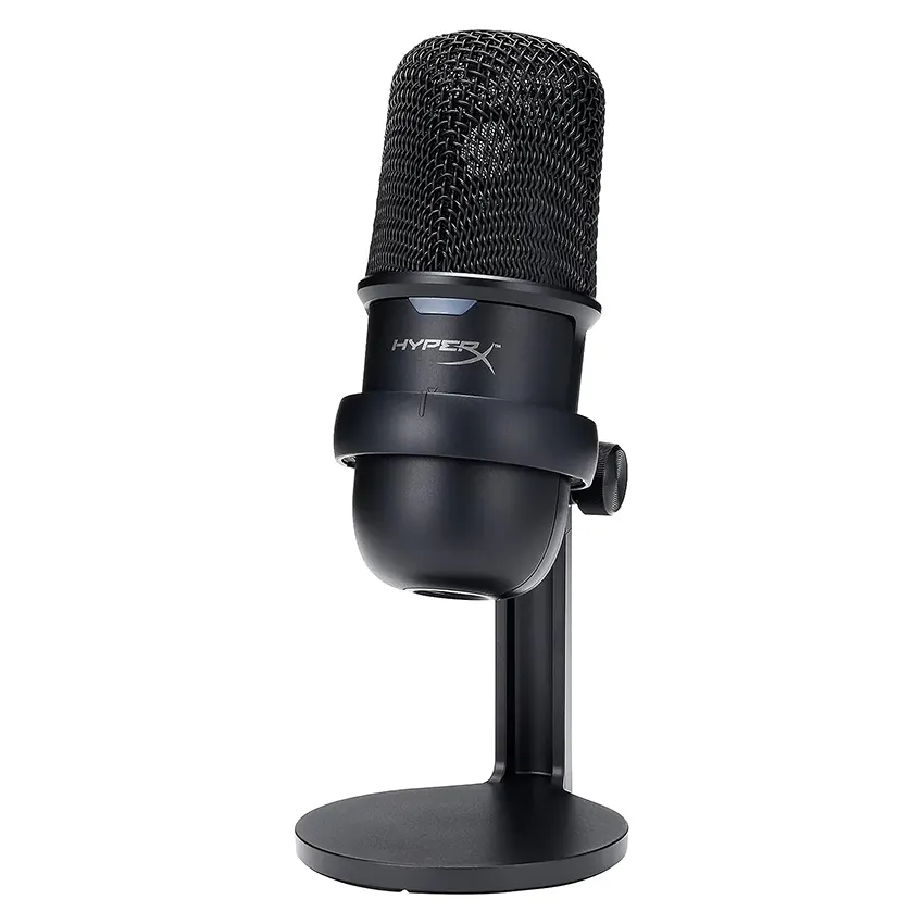 Micrófono de Condensador USB HyperX SoloCast, Negro Micrófono de Condensador USB HyperX SoloCast, Negro
