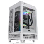 Mini Gabinete Thermaltake The Tower 100, Mini-ITX, Sin Fuente, Vidrio Templado, 2 Fan 12 cm, Blanco