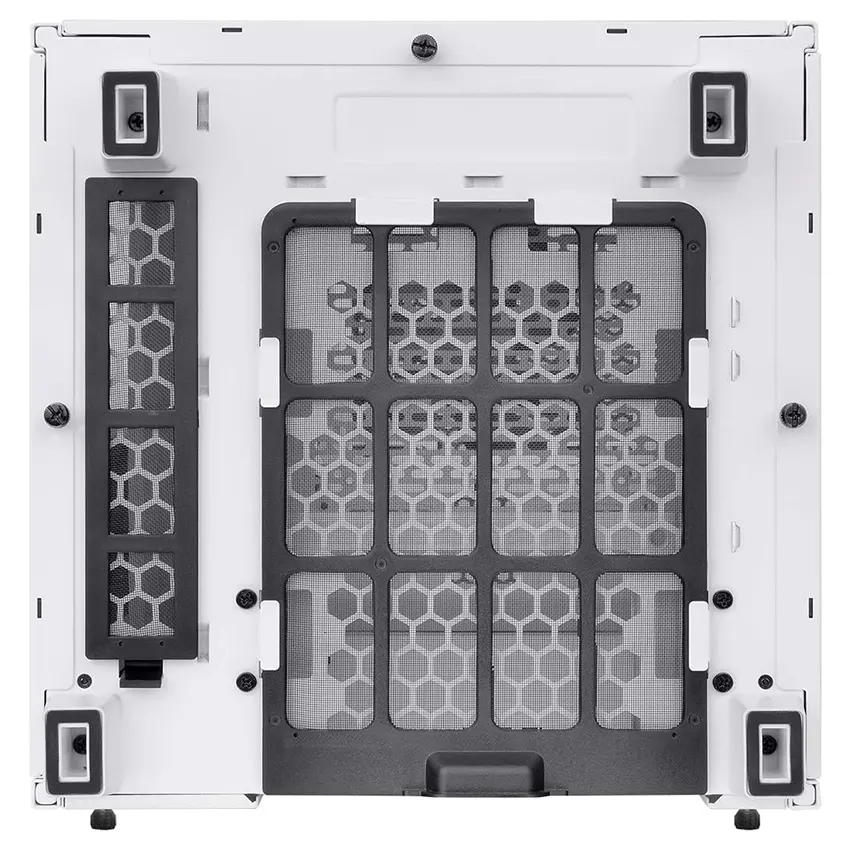 Mini Gabinete Thermaltake The Tower 100, Mini-ITX, Sin Fuente, Vidrio Templado, 2 Fan 12 cm, Blanco Mini Gabinete Thermaltake The Tower 100, Mini-ITX, Sin Fuente, Vidrio Templado, 2 Fan 12 cm, Blanco