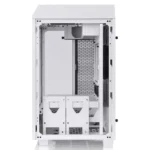 Mini Gabinete Thermaltake The Tower 100, Mini-ITX, Sin Fuente, Vidrio Templado, 2 Fan 12 cm, Blanco