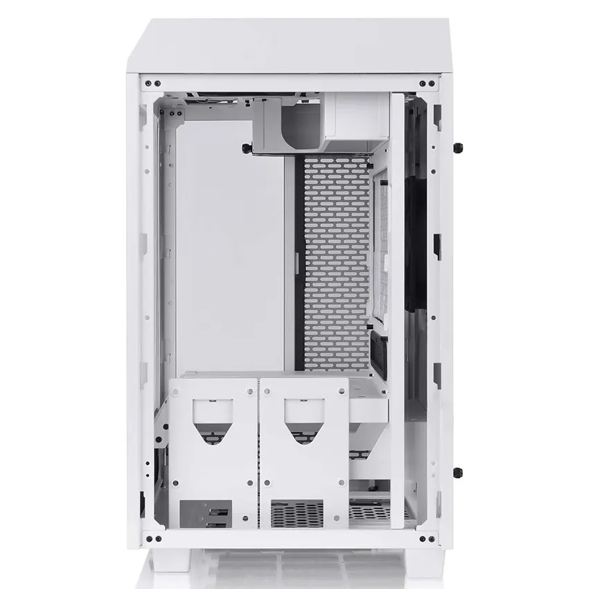 Mini Gabinete Thermaltake The Tower 100, Mini-ITX, Sin Fuente, Vidrio Templado, 2 Fan 12 cm, Blanco Mini Gabinete Thermaltake The Tower 100, Mini-ITX, Sin Fuente, Vidrio Templado, 2 Fan 12 cm, Blanco