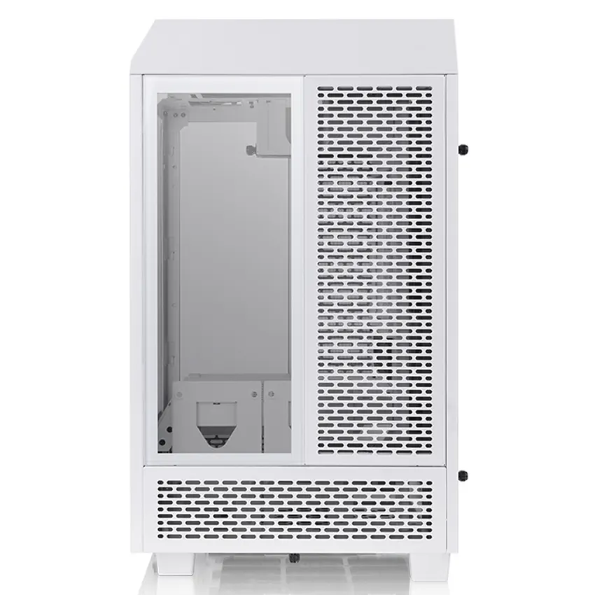 Mini Gabinete Thermaltake The Tower 100, Mini-ITX, Sin Fuente, Vidrio Templado, 2 Fan 12 cm, Blanco Mini Gabinete Thermaltake The Tower 100, Mini-ITX, Sin Fuente, Vidrio Templado, 2 Fan 12 cm, Blanco
