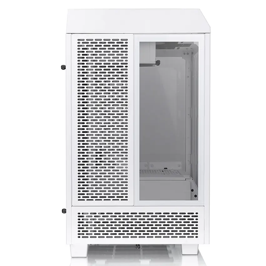 Mini Gabinete Thermaltake The Tower 100, Mini-ITX, Sin Fuente, Vidrio Templado, 2 Fan 12 cm, Blanco Mini Gabinete Thermaltake The Tower 100, Mini-ITX, Sin Fuente, Vidrio Templado, 2 Fan 12 cm, Blanco