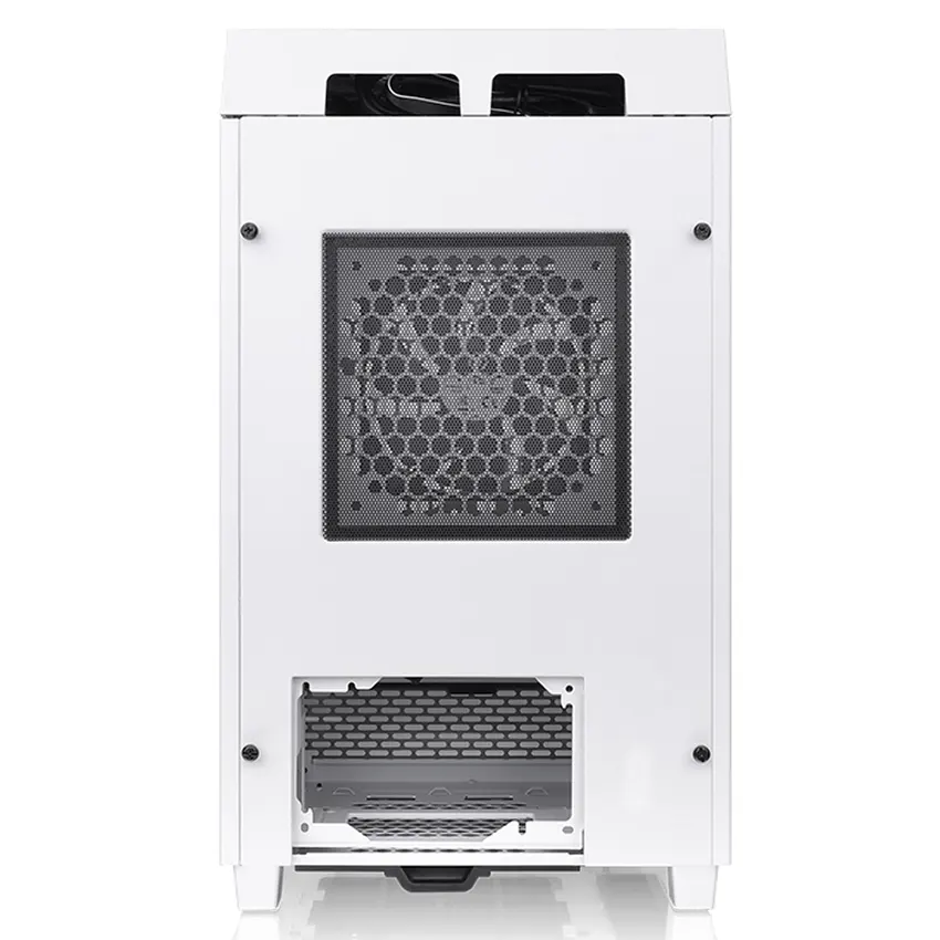 Mini Gabinete Thermaltake The Tower 100, Mini-ITX, Sin Fuente, Vidrio Templado, 2 Fan 12 cm, Blanco Mini Gabinete Thermaltake The Tower 100, Mini-ITX, Sin Fuente, Vidrio Templado, 2 Fan 12 cm, Blanco