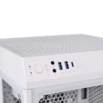 Mini Gabinete Thermaltake The Tower 100, Mini-ITX, Sin Fuente, Vidrio Templado, 2 Fan 12 cm, Blanco