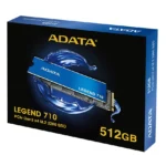 Disco SSD ADATA LEGEND 710 512GB, 3D NAND, PCIe Gen3x4, M.2 2280