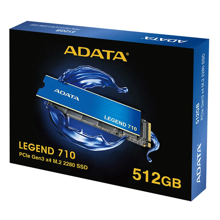 Disco SSD ADATA LEGEND 710 512GB, 3D NAND, PCIe Gen3x4, M.2 2280 Disco SSD ADATA LEGEND 710 512GB, 3D NAND, PCIe Gen3x4, M.2 2280