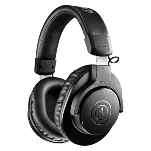 Auriculares Audio-Technica ATH-M20xBT, Inalámbricos, Bluetooth (Negro)