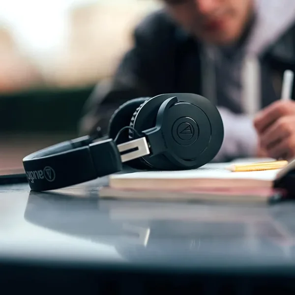 Auriculares Audio-Technica ATH-M20xBT, Inalámbricos, Bluetooth (Negro)