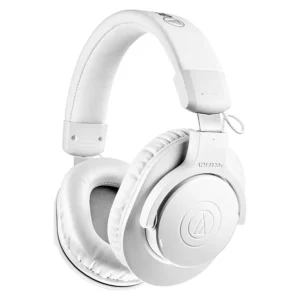 Auriculares Audio-Technica ATH-M20xBT, Inalámbricos, Bluetooth (Blanco)