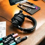Auriculares Audio-Technica ATH-M50xSTS StreamSet con conectores XLR y de mini-plug de 3,5 mm (Negro)