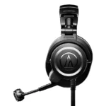 Auriculares Audio-Technica ATH-M50xSTS StreamSet con conectores XLR y de mini-plug de 3,5 mm (Negro)