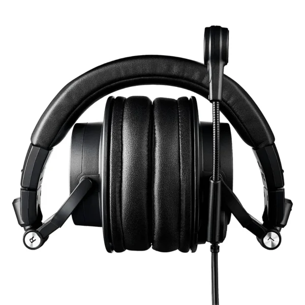 Auriculares Audio-Technica ATH-M50xSTS StreamSet con conectores XLR y de mini-plug de 3,5 mm (Negro)