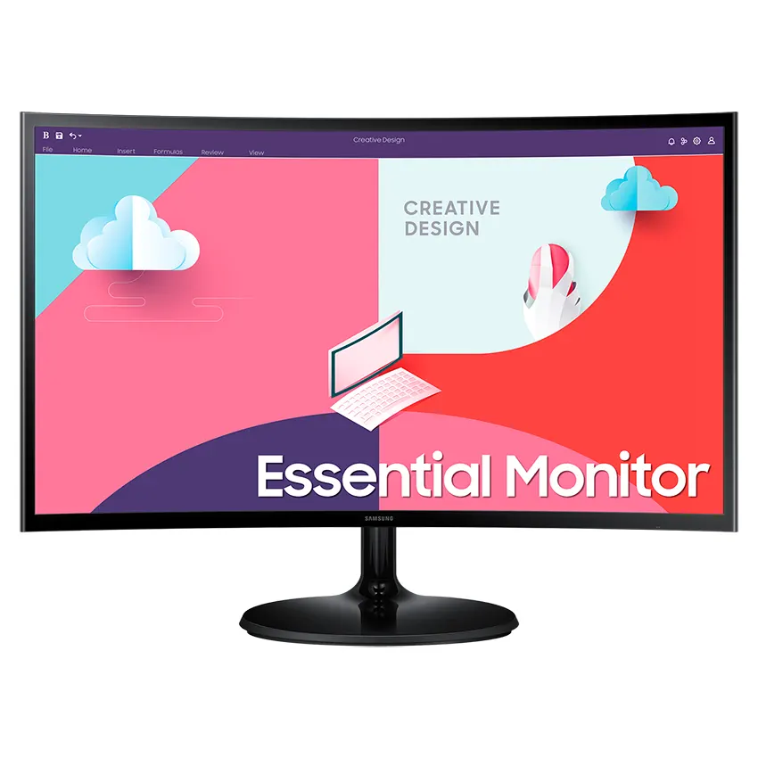 Monitor Samsung S36C, 27", 75Hz, Curvo, VA 1800R, 1920x1080, 4ms, VGA, HDMI, FreeSync