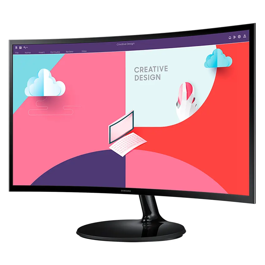 Monitor Samsung S36C, 27", 75Hz, Curvo, VA 1800R, 1920x1080, 4ms, VGA, HDMI, FreeSync