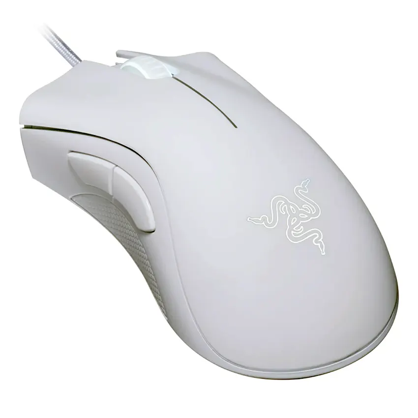 Mouse Razer DEATHADDER ESSENTIAL, Gamer, USB, Blanco Mouse Razer DEATHADDER ESSENTIAL, Gamer, USB, Blanco