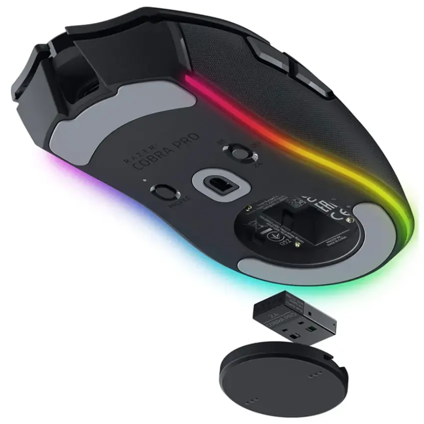 Mouse Inalámbrico Razer Cobra Pro, Gamer, Negro Mouse Inalámbrico Razer Cobra Pro, Gamer, Negro