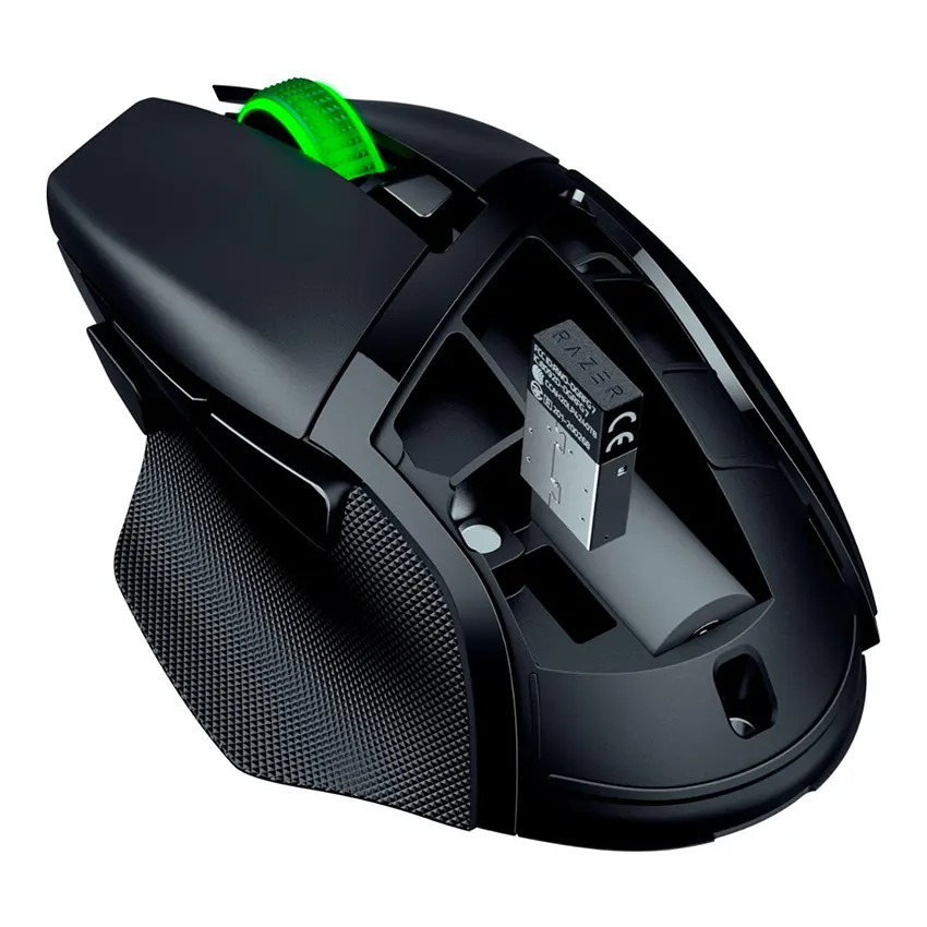 Mouse Inalámbrico Razer BASILISK V3 X HYPERSPEED, Gamer, Negro Mouse Inalámbrico Razer BASILISK V3 X HYPERSPEED, Gamer, Negro