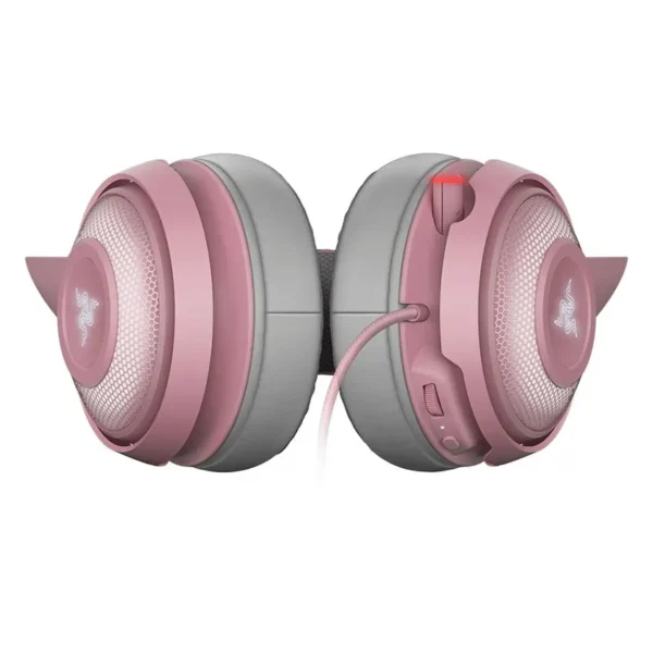 Auriculares Razer Kraken Kitty Edition, Gamer, USB, Rosa