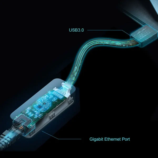 Adaptador de red TP-Link UE306 de USB 3.0 a RJ45