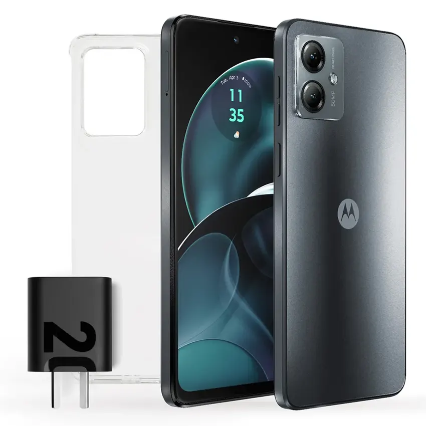 Celular Motorola Moto G14, 4Gb Ram, 128Gb, Gris Celular Motorola Moto G14, 4Gb Ram, 128Gb, Gris