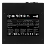 Fuente de alimentación Aerocool Cylon 700W RGB 80 PLUS Bronze