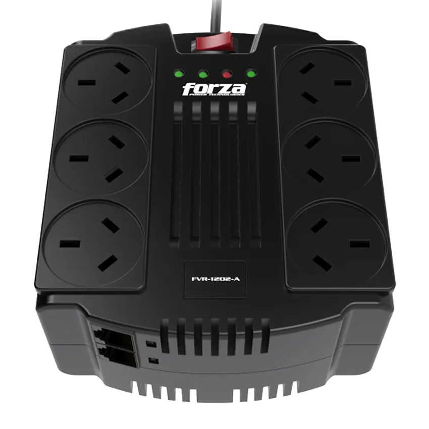 Estabilizador de Tensión Forza FVR-1202A Estabilizador de Tensión Forza FVR-1202A