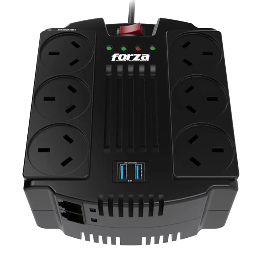 Estabilizador de Tensión Forza FVR-1202USB-A