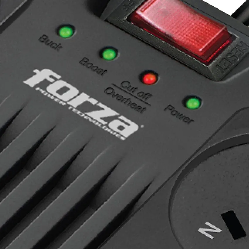 Estabilizador de Tensión Forza FVR-1202USB-A