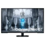 Monitor Gamer Samsung Odyssey Neo G7, 43", 144Hz, VA, 3840x2160, 1ms, Display Port, HDMI, LAN, WiFi5, BT5.2, FreeSync