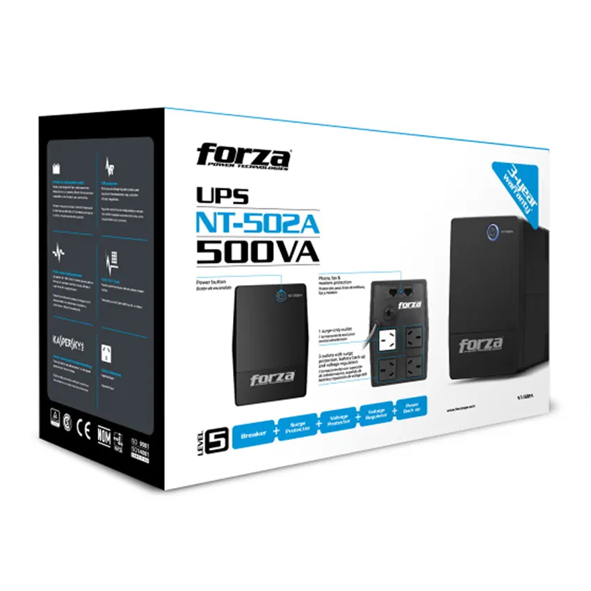 UPS Interactiva Forza NT-502A UPS Interactiva Forza NT-502A