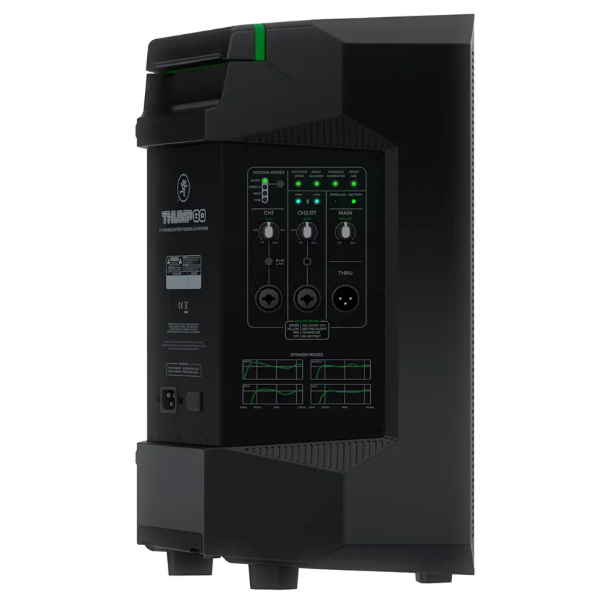 Altavoz Portátil a Batería Mackie Thump GO, Woofer 8", Potencia 200W, DSP Altavoz Portátil a Batería Mackie Thump GO, Woofer 8", Potencia 200W, DSP