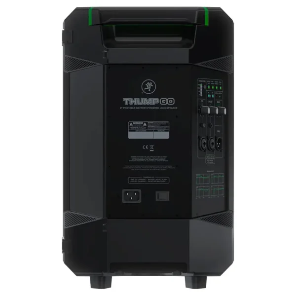 Altavoz Portátil a Batería Mackie Thump GO, Woofer 8", Potencia 200W, DSP