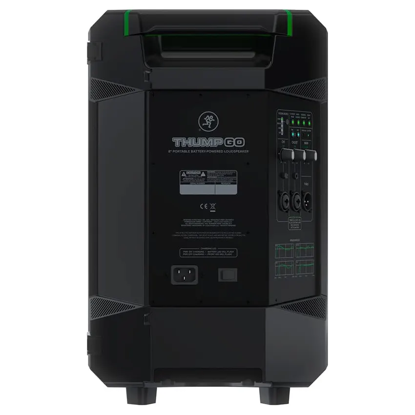 Altavoz Portátil a Batería Mackie Thump GO, Woofer 8", Potencia 200W, DSP Altavoz Portátil a Batería Mackie Thump GO, Woofer 8", Potencia 200W, DSP
