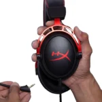 Auriculares HyperX Cloud Alpha, Gamer, Mini Plug 3.5mm, Negro/Rojo