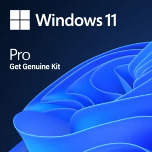 Microsoft Windows 11 Pro Get Geniune Kit, 64-bit, Español, 1PK, DVD, Kit de Legalización