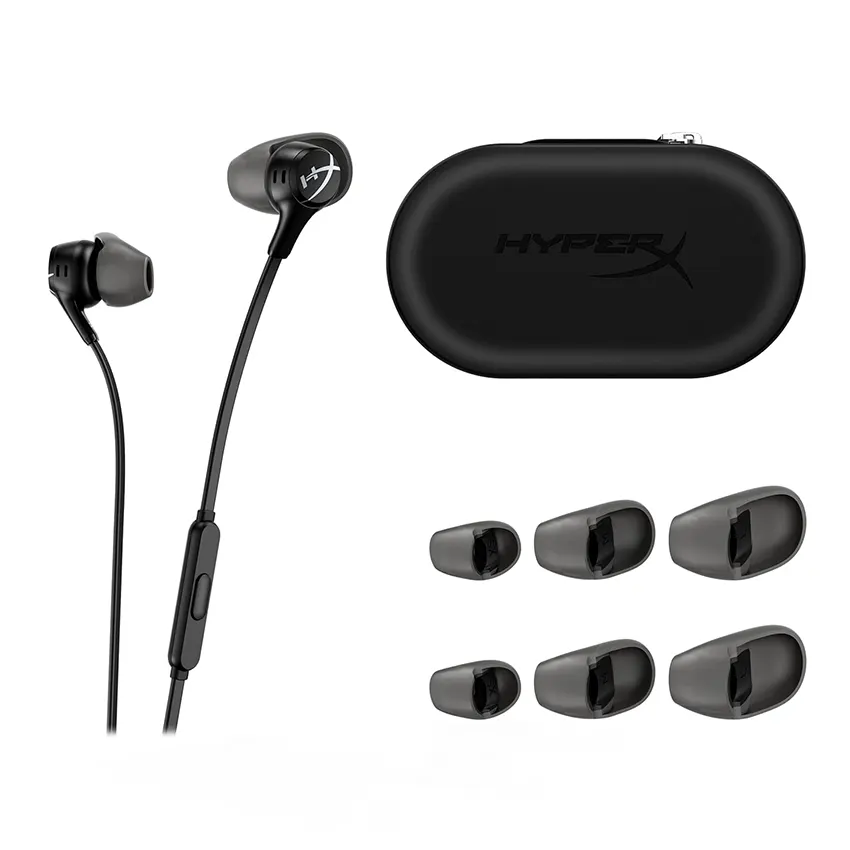 Auriculares HyperX Cloud Earbuds II, Gamer, Mini Plug 3.5mm Auriculares HyperX Cloud Earbuds II, Gamer, Mini Plug 3.5mm