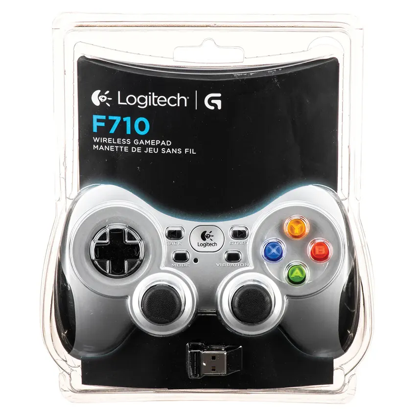 Gamepad Inalámbrico Logitech G F710, Joystick, Plateado/Negro Gamepad Inalámbrico Logitech G F710, Joystick, Plateado/Negro