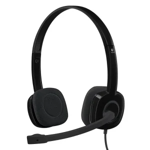Auriculares Logitech H151, Mini Plug 3.5mm, Negro