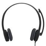 Auriculares Logitech H151, Mini Plug 3.5mm, Negro