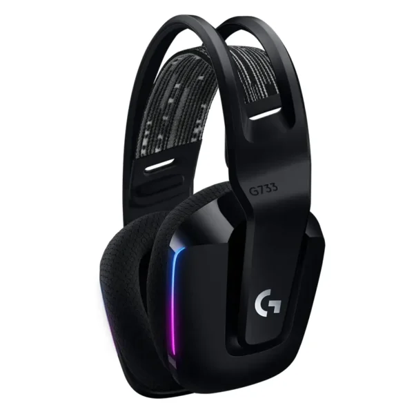 Auriculares Inalámbricos Logitech G G733, Gamer, LIGHTSPEED, Negro