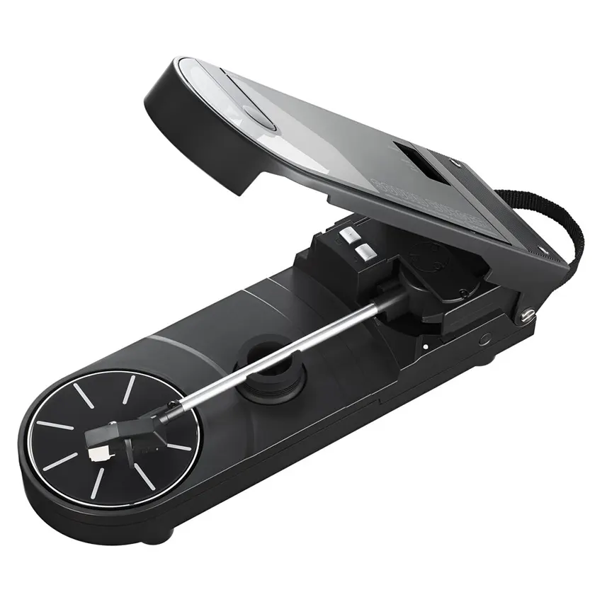 Bandeja Giradiscos Portátil Audio-Technica Sound Burger AT-SB727-BK con Bluetooth (Negra) Bandeja Giradiscos Portátil Audio-Technica Sound Burger AT-SB727-BK con Bluetooth (Negra)