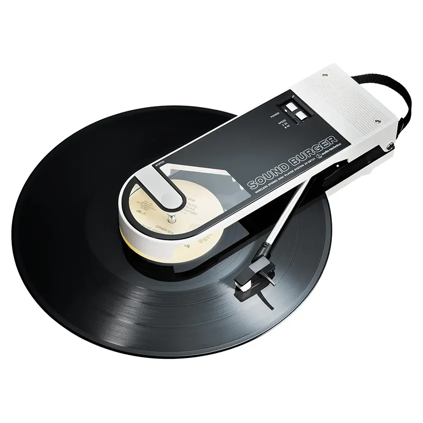 Bandeja Giradiscos Portátil Audio-Technica Sound Burger AT-SB727-WH con Bluetooth (Blanca) Bandeja Giradiscos Portátil Audio-Technica Sound Burger AT-SB727-WH con Bluetooth (Blanca)