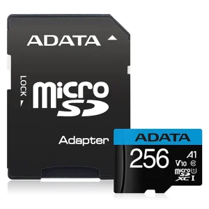 Tarjeta de Memoria ADATA Premier microSDXC/SDHC 256GB, U1, V10, A1, Clase 10, Adaptador